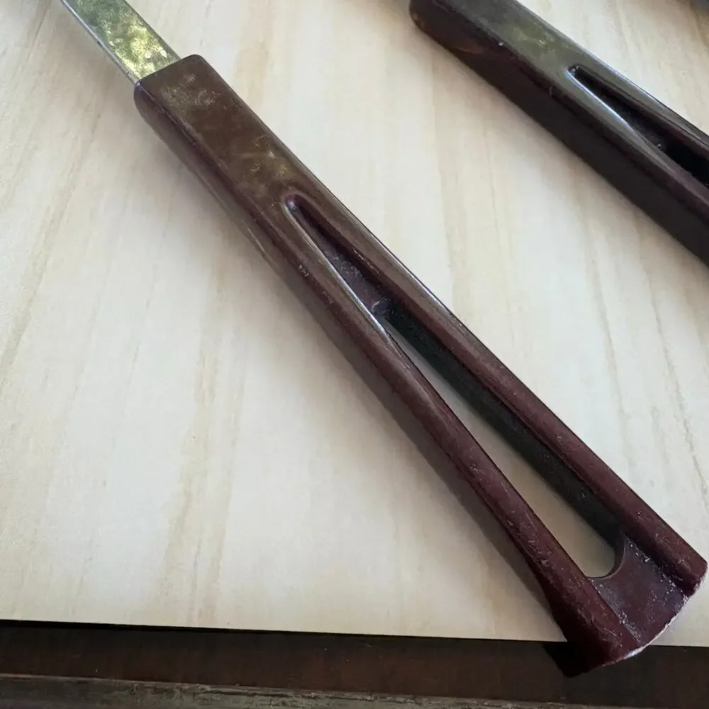 Vintage Stanhome Kitchen Utensil Set Bakelite Handles Stainless